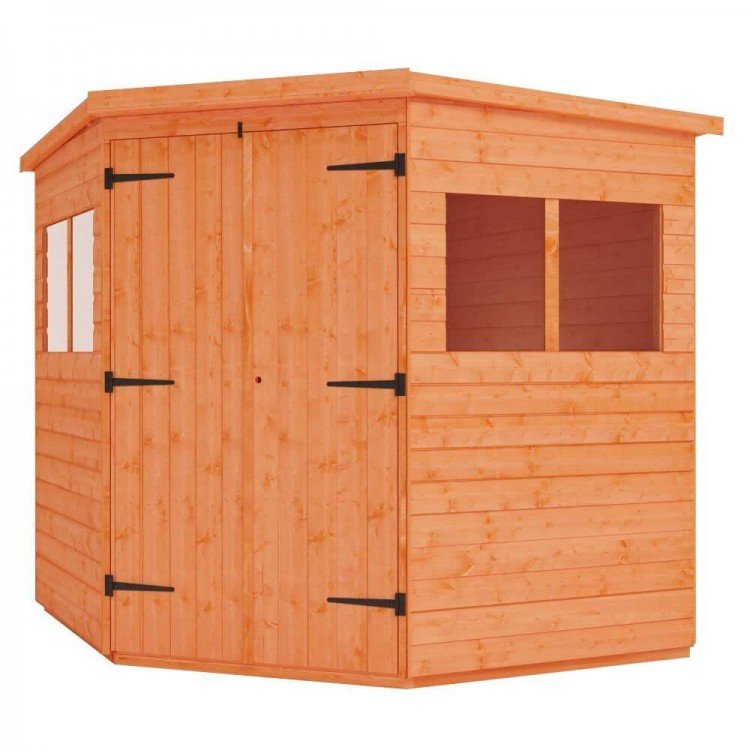 8 x 8 Foot Corner Shed